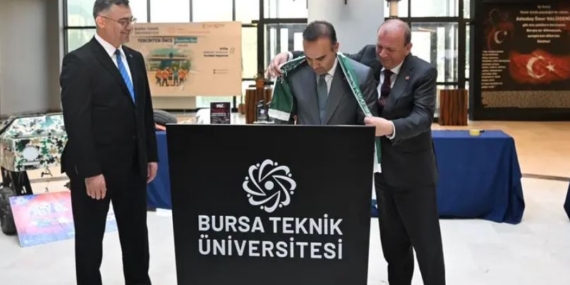 BTSO Başkanı Özer Matlı’dan Bakan Kacır’a yeşil-beyaz jest!